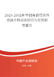2024-2030年中國車窗位置傳感器市場調(diào)查研究與前景趨勢報告