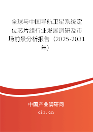 全球與中國導航衛(wèi)星系統(tǒng)定位芯片組行業(yè)發(fā)展調(diào)研及市場前景分析報告（2025-2031年）