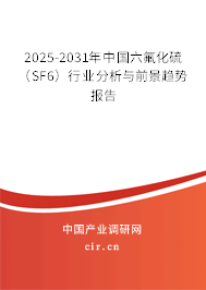 2025-2031年中國六氟化硫（SF6）行業(yè)分析與前景趨勢報告