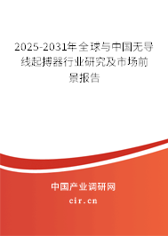 2025-2031年全球與中國(guó)無導(dǎo)線起搏器行業(yè)研究及市場(chǎng)前景報(bào)告