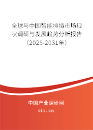 全球與中國智能排插市場現(xiàn)狀調(diào)研與發(fā)展趨勢分析報告（2025-2031年）