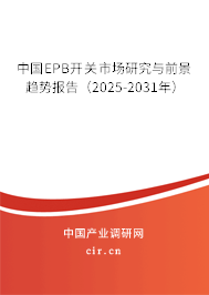 中國EPB開關(guān)市場研究與前景趨勢報(bào)告（2025-2031年）