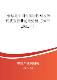 全球與中國(guó)金屬磁性粉發(fā)展現(xiàn)狀及行業(yè)前景分析（2025-2031年）