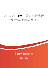 2025-2031年中國燃?xì)庠罹咝袠I(yè)現(xiàn)狀與發(fā)展前景報告