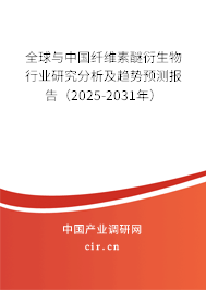 全球與中國(guó)纖維素醚衍生物行業(yè)研究分析及趨勢(shì)預(yù)測(cè)報(bào)告（2025-2031年）