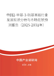 中國(guó)2-甲基-3-硝基苯胺行業(yè)發(fā)展現(xiàn)狀分析與市場(chǎng)前景預(yù)測(cè)報(bào)告（2025-2031年）