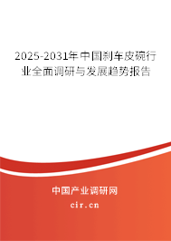 2024-2030年中國剎車皮碗行業(yè)全面調(diào)研與發(fā)展趨勢報(bào)告