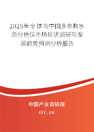 2025年全球與中國多參數(shù)水質(zhì)分析儀市場(chǎng)現(xiàn)狀調(diào)研與發(fā)展趨勢(shì)預(yù)測(cè)分析報(bào)告