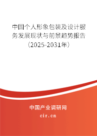 中國個人形象包裝及設(shè)計服務(wù)發(fā)展現(xiàn)狀與前景趨勢報告（2025-2031年）