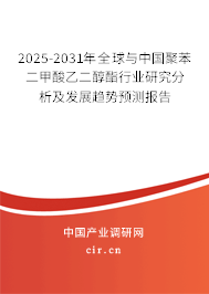 2025-2031年全球與中國聚苯二甲酸乙二醇酯行業(yè)研究分析及發(fā)展趨勢預(yù)測報告