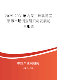 2025-2031年內(nèi)蒙古熱軋薄寬鋼帶市場調(diào)查研究與發(fā)展前景報告
