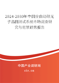2024-2030年中國(guó)全自動(dòng)硅光子晶圓測(cè)試系統(tǒng)市場(chǎng)調(diào)查研究與前景趨勢(shì)報(bào)告