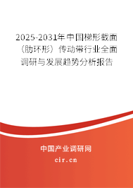 2024-2030年中國梯形截面（肋環(huán)形）傳動帶行業(yè)全面調(diào)研與發(fā)展趨勢分析報告