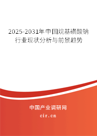 2025-2031年中國烷基磺酸鈉行業(yè)現(xiàn)狀分析與前景趨勢