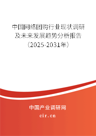 中國網(wǎng)絡(luò)團(tuán)購行業(yè)現(xiàn)狀調(diào)研及未來發(fā)展趨勢分析報告（2025-2031年）