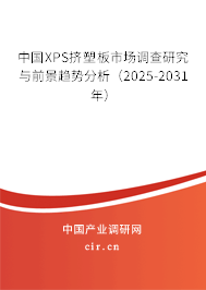 中國XPS擠塑板市場調(diào)查研究與前景趨勢分析（2025-2031年）