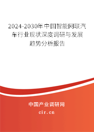 2024-2030年中國智能網(wǎng)聯(lián)汽車行業(yè)現(xiàn)狀深度調(diào)研與發(fā)展趨勢分析報告
