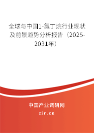 全球與中國1-氯丁烷行業(yè)現(xiàn)狀及前景趨勢分析報告（2025-2031年）