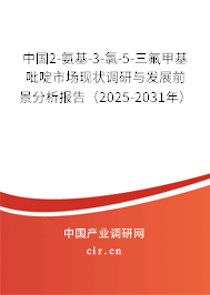 中國2-氨基-3-氯-5-三氟甲基吡啶市場現(xiàn)狀調(diào)研與發(fā)展前景分析報告（2025-2031年）