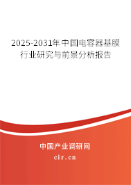 2025-2031年中國(guó)電容器基膜行業(yè)研究與前景分析報(bào)告