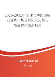 2025-2031年全球與中國煅燒石油焦市場現(xiàn)狀研究分析與發(fā)展趨勢預(yù)測報(bào)告