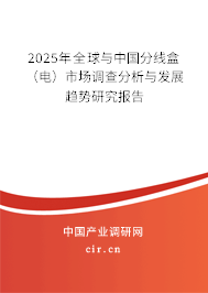 2025年全球與中國分線盒（電）市場調(diào)查分析與發(fā)展趨勢研究報(bào)告