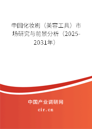 中國(guó)化妝刷（美容工具）市場(chǎng)研究與前景分析（2025-2031年）