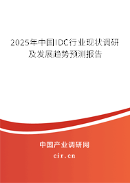 2025年中國IDC行業(yè)現(xiàn)狀調(diào)研及發(fā)展趨勢預(yù)測報告