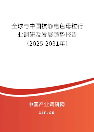 全球與中國(guó)抗靜電色母粒行業(yè)調(diào)研及發(fā)展趨勢(shì)報(bào)告（2025-2031年）