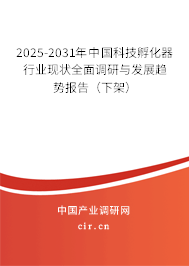 2025-2031年中國科技孵化器行業(yè)現(xiàn)狀全面調(diào)研與發(fā)展趨勢報告（下架）