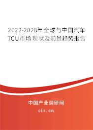 2022-2028年全球與中國(guó)汽車TCU市場(chǎng)現(xiàn)狀及前景趨勢(shì)報(bào)告