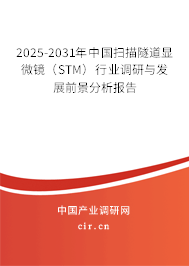 2025-2031年中國(guó)掃描隧道顯微鏡（STM）行業(yè)調(diào)研與發(fā)展前景分析報(bào)告