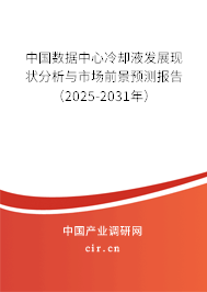 中國數(shù)據(jù)中心冷卻液發(fā)展現(xiàn)狀分析與市場前景預(yù)測報(bào)告（2025-2031年）
