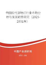 中國(guó)現(xiàn)代落地?zé)粜袠I(yè)市場(chǎng)分析與發(fā)展趨勢(shì)研究（2025-2031年）