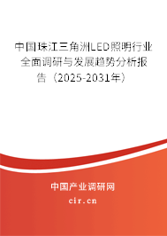 中國珠江三角洲LED照明行業(yè)全面調(diào)研與發(fā)展趨勢分析報(bào)告（2025-2031年）