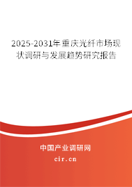 2025-2031年重慶光纖市場現(xiàn)狀調(diào)研與發(fā)展趨勢研究報告