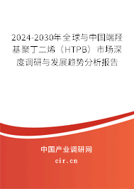 2024-2030年全球與中國端羥基聚丁二烯（HTPB）市場深度調研與發(fā)展趨勢分析報告