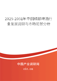 2024-2030年中國精釀啤酒行業(yè)發(fā)展調(diào)研與市場前景分析
