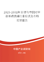 2025-2031年全球與中國對甲基苯磺酰肼行業(yè)現(xiàn)狀及市場前景報(bào)告
