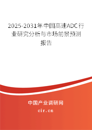 2024-2030年中國(guó)高速ADC行業(yè)研究分析與市場(chǎng)前景預(yù)測(cè)報(bào)告