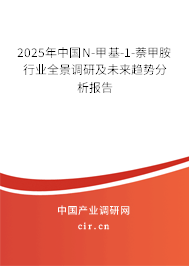 2025年中國N-甲基-1-萘甲胺行業(yè)全景調(diào)研及未來趨勢分析報告