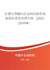 全球與中國(guó)PLC遠(yuǎn)程控制系統(tǒng)發(fā)展現(xiàn)狀及前景分析（2025-2030年）