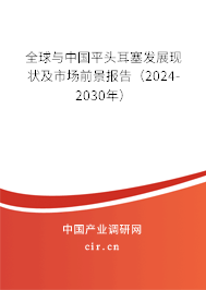 全球與中國平頭耳塞發(fā)展現(xiàn)狀及市場前景報告（2024-2030年）
