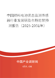 中國(guó)燃料電池狀態(tài)監(jiān)測(cè)傳感器行業(yè)發(fā)展研及市場(chǎng)前景預(yù)測(cè)報(bào)告（2025-2031年）