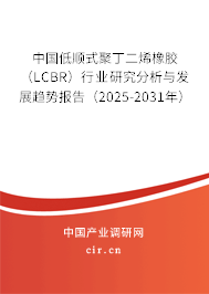 中國低順式聚丁二烯橡膠（LCBR）行業(yè)研究分析與發(fā)展趨勢(shì)報(bào)告（2025-2031年）
