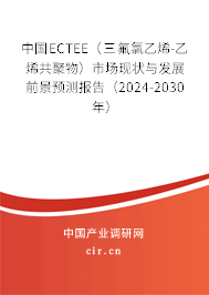 中國ECTEE（三氟氯乙烯-乙烯共聚物）市場現(xiàn)狀與發(fā)展前景預(yù)測報(bào)告（2024-2030年）