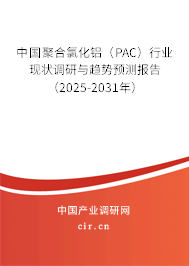 中國聚合氯化鋁（PAC）行業(yè)現(xiàn)狀調研與趨勢預測報告（2025-2031年）
