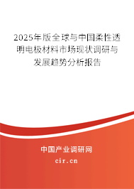 2025年版全球與中國(guó)柔性透明電極材料市場(chǎng)現(xiàn)狀調(diào)研與發(fā)展趨勢(shì)分析報(bào)告