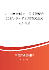 2025年全球與中國攪拌反應(yīng)器現(xiàn)狀調(diào)研及發(fā)展趨勢走勢分析報告