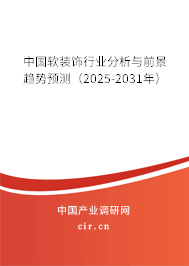 中國(guó)軟裝飾行業(yè)分析與前景趨勢(shì)預(yù)測(cè)（2025-2031年）